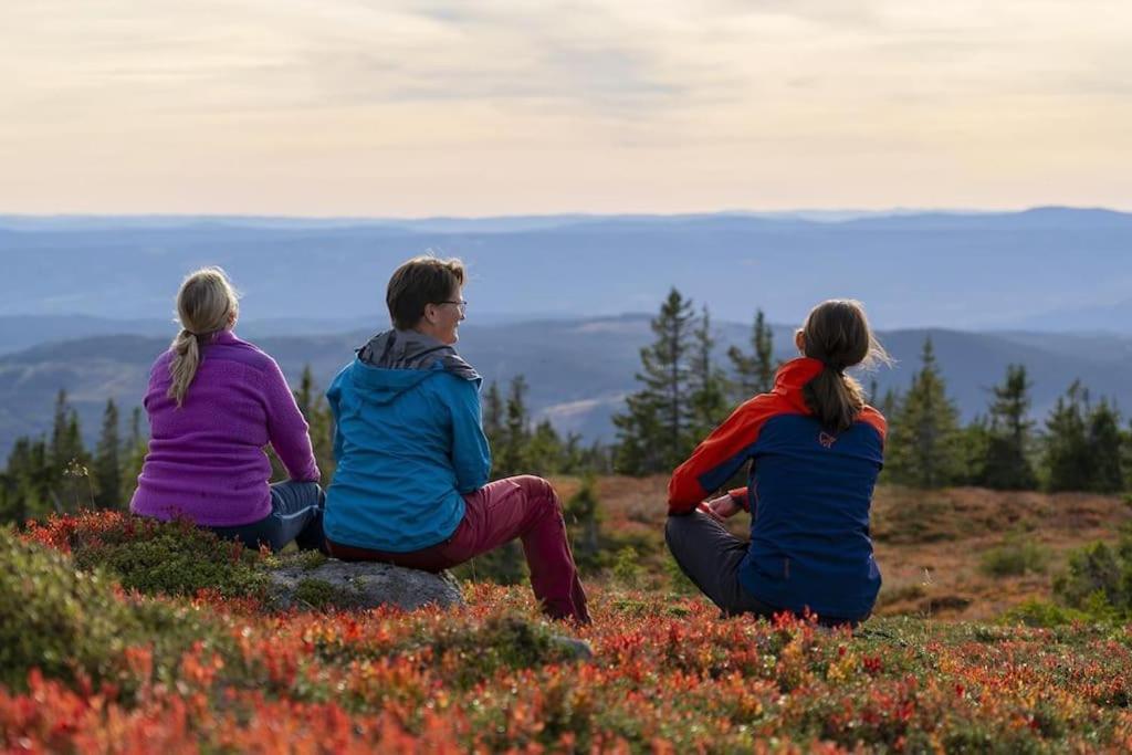 Apartamento Beautiful Penthouse With Panoramic View At Sjusjoen Exterior foto
