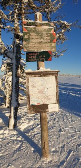 Apartamento Beautiful Penthouse With Panoramic View At Sjusjoen Exterior foto